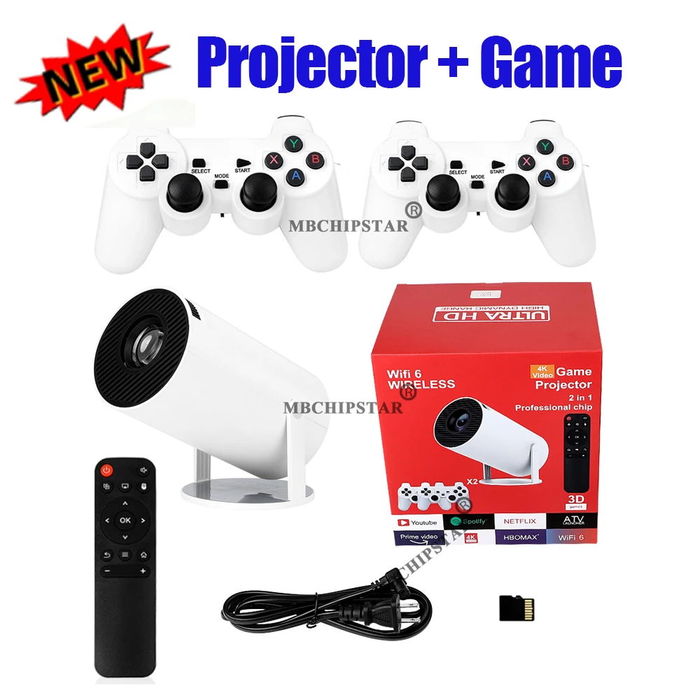 H90PRO 4K Gaming Projector 190 – Retro Gaming And Projector recenzja i cena