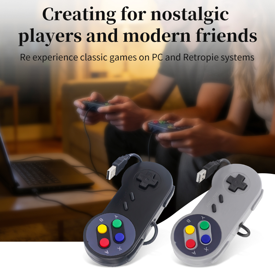 USB Gamepad Gaming Joystick Re – Retro Gaming Joystick recenzja i cena