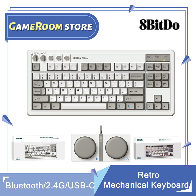 8Bitdo Retro Mechanical Keyboa – Retro Gaming Com recenzja i cena
