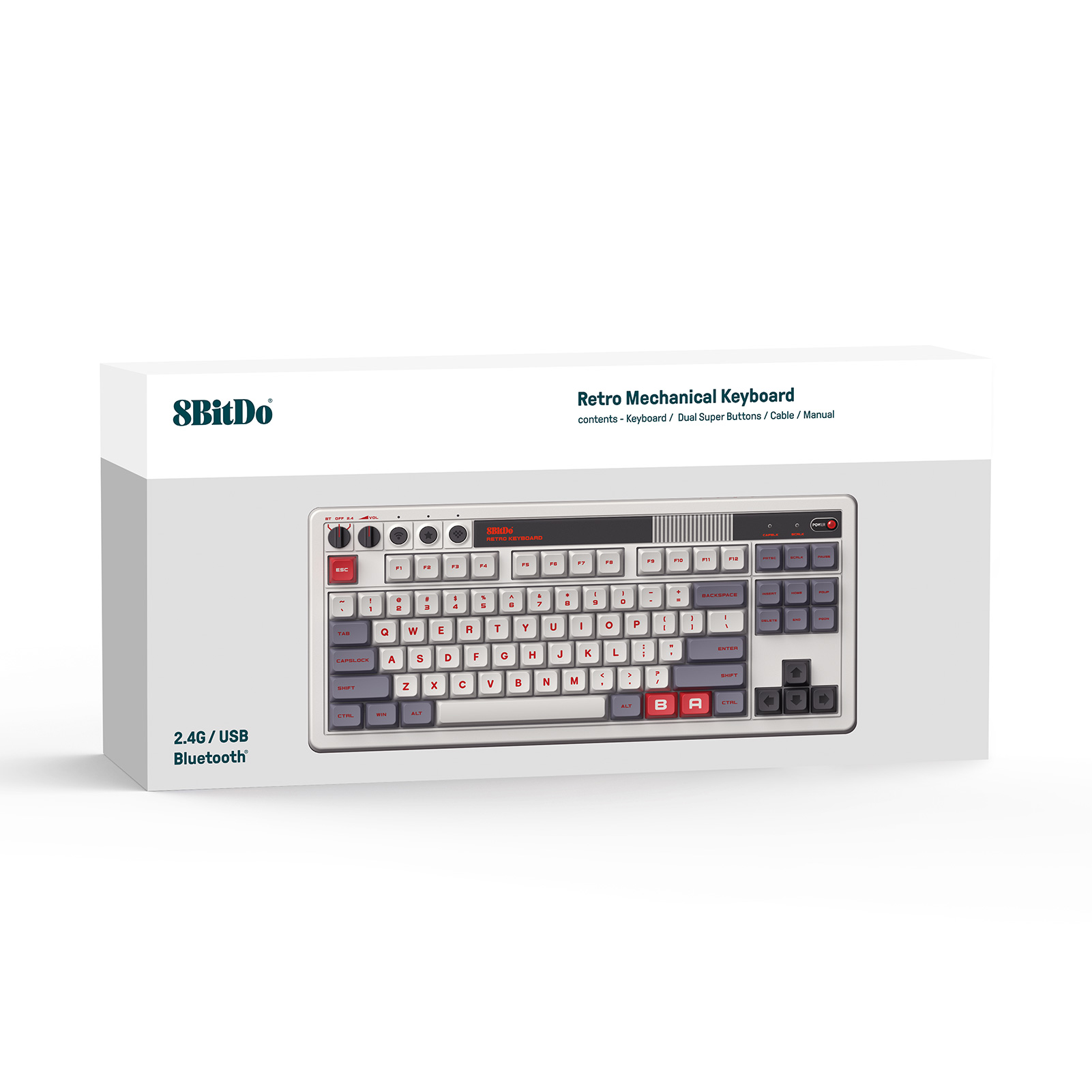 8Bitdo Retro Mechanical Keyboa – Retro Gaming Com recenzja i cena