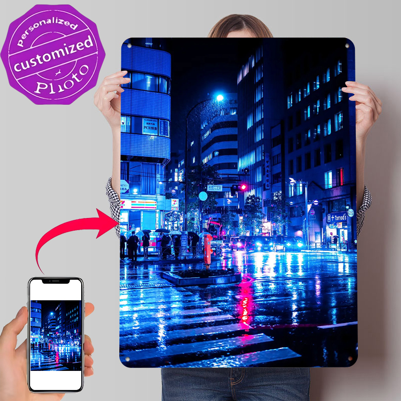 Neon Cityscape At Night Tin Po – Retro Gaming At recenzja i cena
