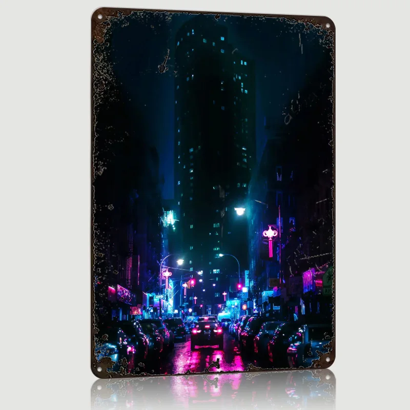 New York Alley Metal Poster Cu – Retro Gaming York recenzja i cena