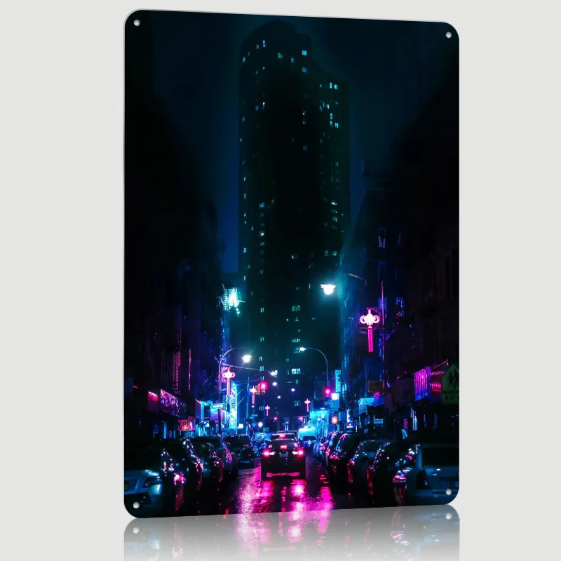 New York Alley Metal Poster Cu – Retro Gaming York recenzja i cena