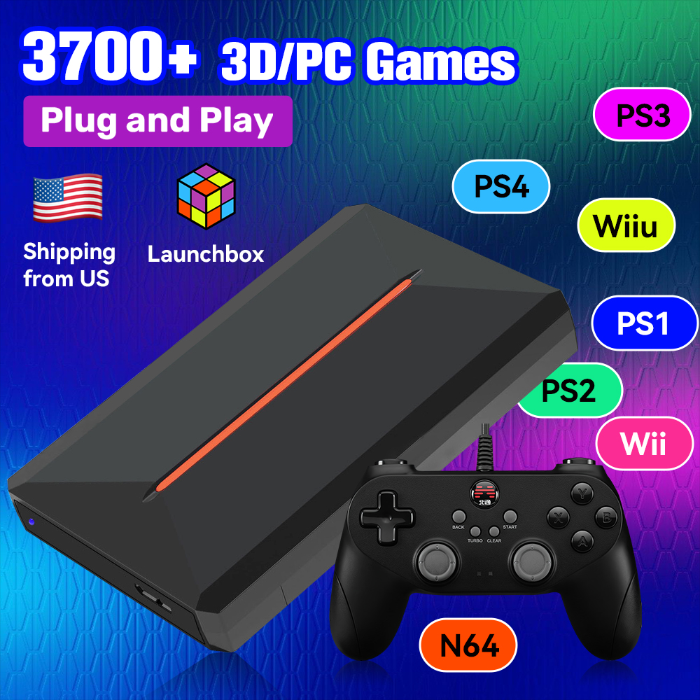 Launchbox OS 500GB Portable Ga – Retro Gaming Com recenzja i cena
