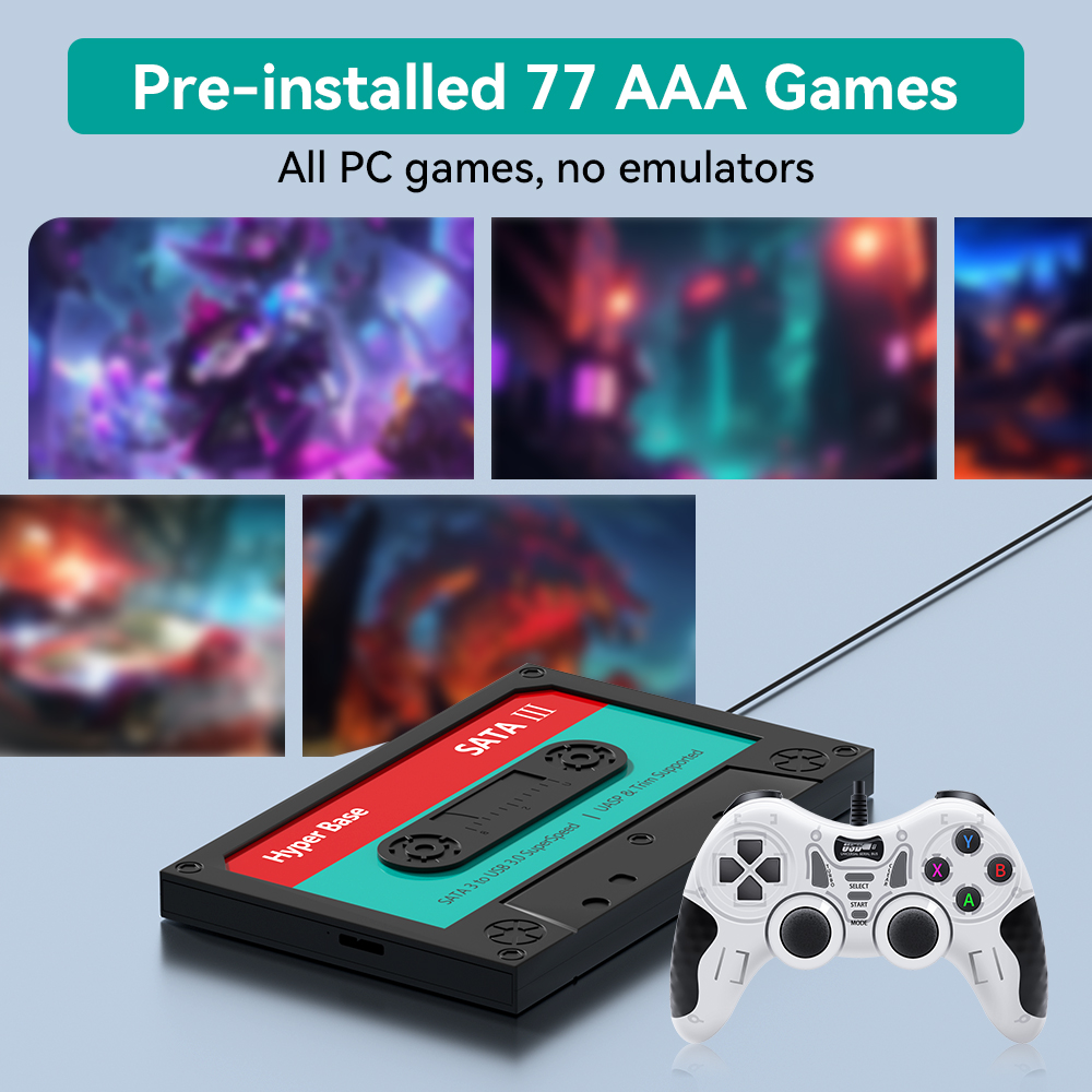 2TB Game Hard Drive With 77 PC – Retro Gaming Hdmi recenzja i cena