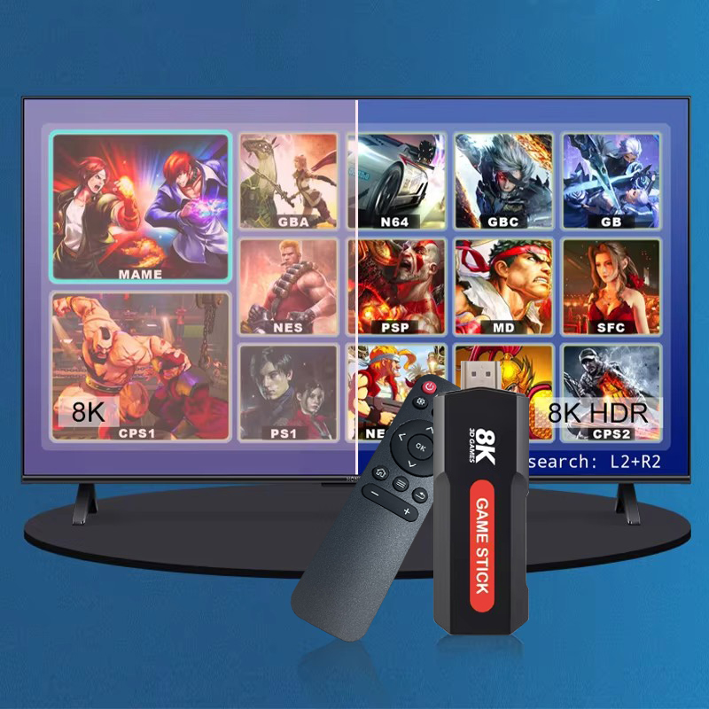 X2 Game Stick HD 4K 8K 3D Cons – Raspberry Pi Retropie recenzja i cena