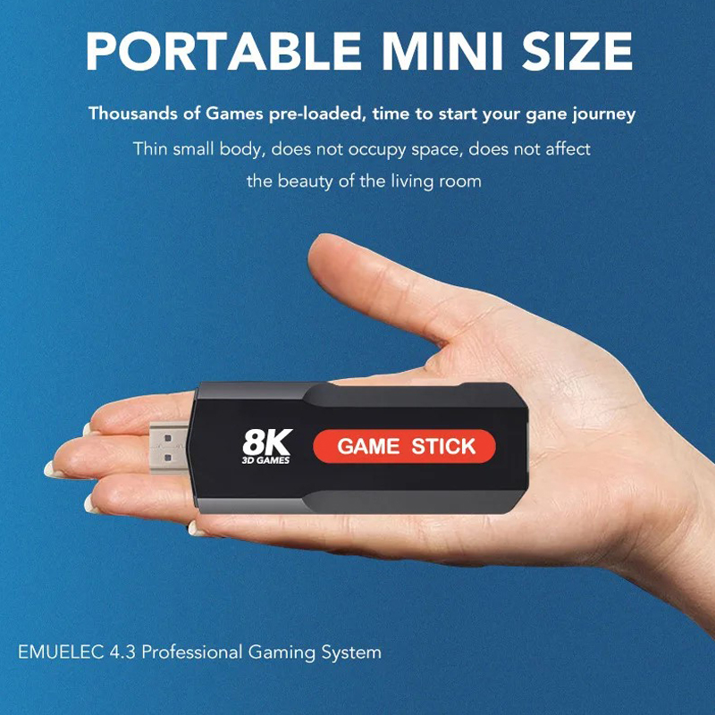 X2 Game Stick HD 4K 8K 3D Cons – Raspberry Pi Retropie recenzja i cena