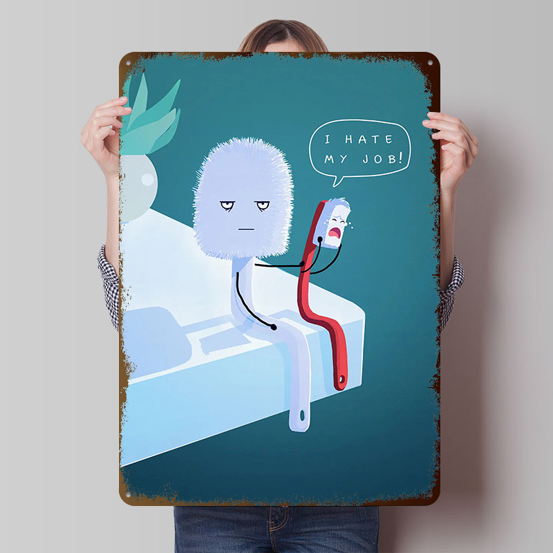 I Hate My Job Printed Poster C – Retro Gaming Jobs recenzja i cena