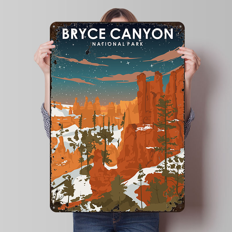 Bryce Canyon At Night Printed  – Retro Gaming At recenzja i cena