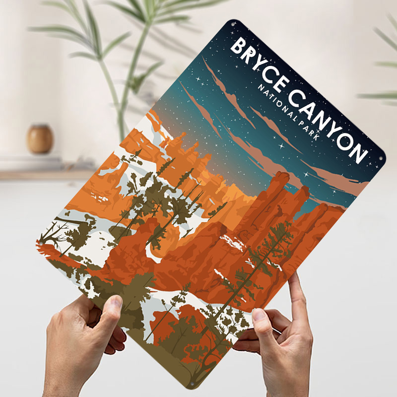 Bryce Canyon At Night Printed  – Retro Gaming At recenzja i cena