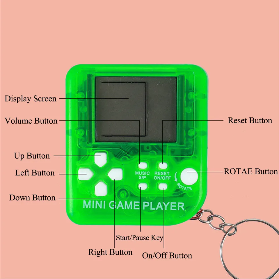 Retro Mini Handheld Game Playe – Retro Gaming Console Lego recenzja i cena