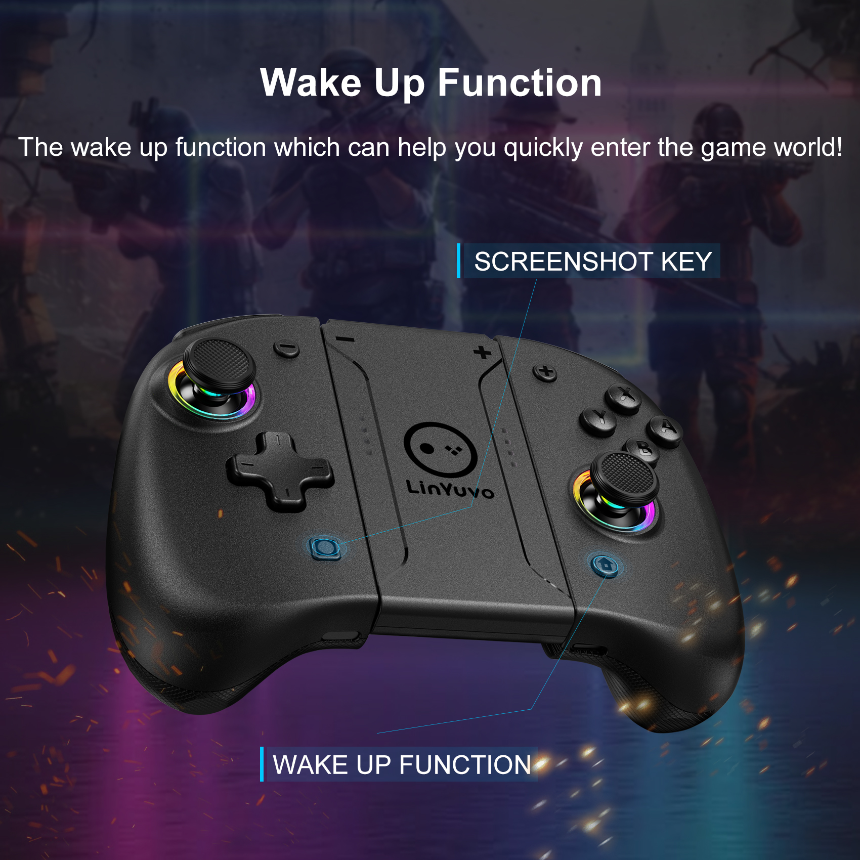 Wireless Bluetooth Controller  – Retro Gaming Joystick recenzja i cena