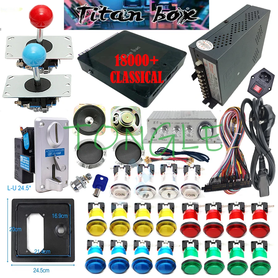 2 Players Titan Box 18000+ in  – Arcade Button Kit recenzja i cena