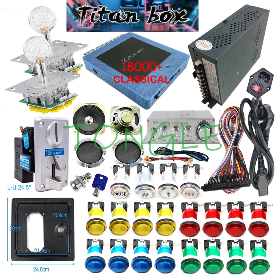 2 Players Titan Box 18000+ in  – Arcade Button Kit recenzja i cena