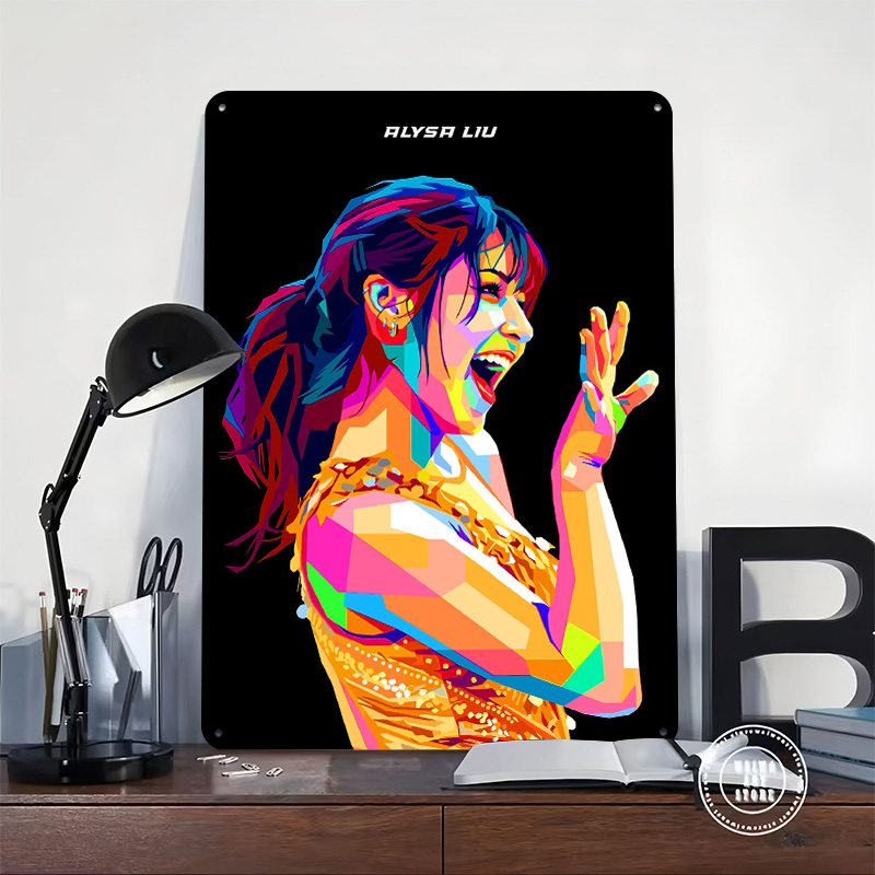 Alysa Liu Smile Metal Poster W – Retro Gaming At recenzja i cena