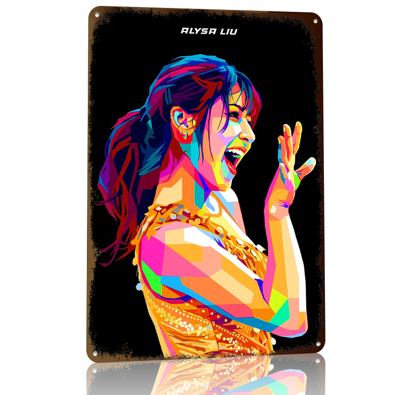 Alysa Liu Smile Metal Poster W – Retro Gaming At recenzja i cena