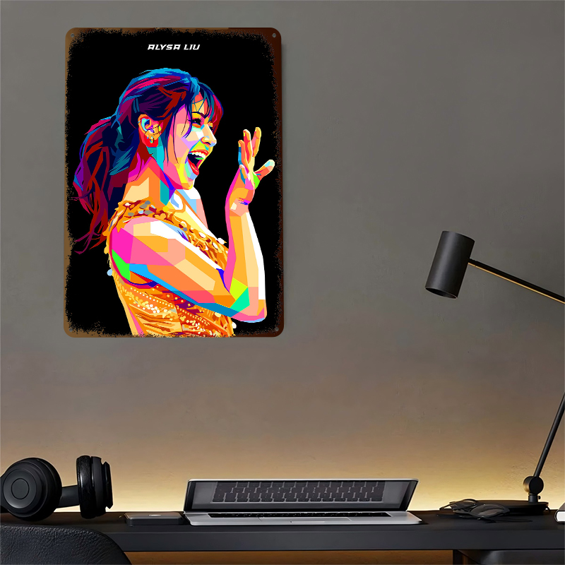 Alysa Liu Smile Metal Poster W – Retro Gaming At recenzja i cena