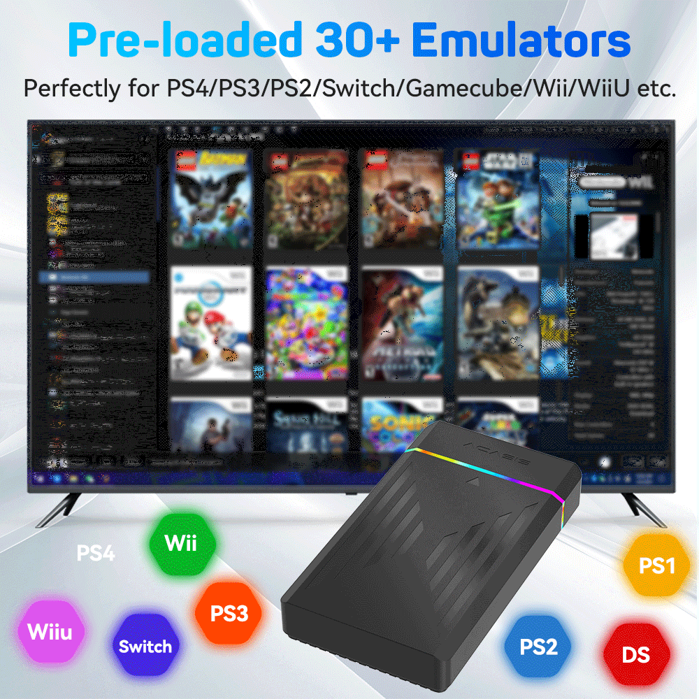 3TB Portable Gaming HDD Launch – Retro Gaming Hdmi recenzja i cena