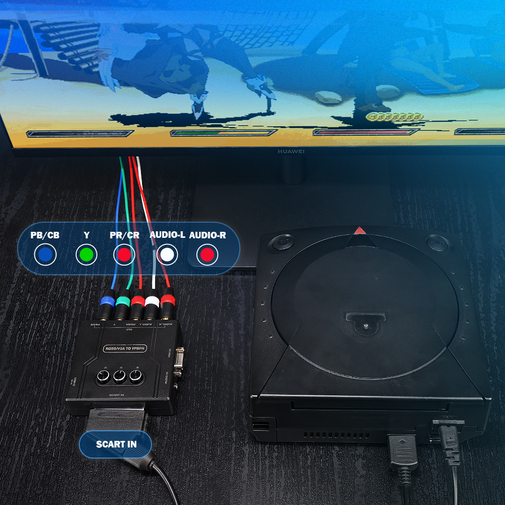 RGBS VGA to YPBPR Component Co – Retro Gaming Fun recenzja i cena